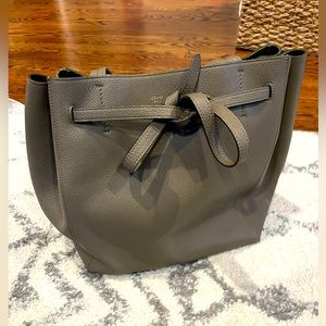 Celine small belt cabas phantom tote bag Taupe